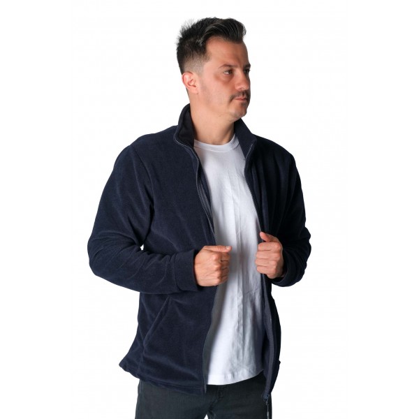 Fleto Cep Lacivert Polar Ceket